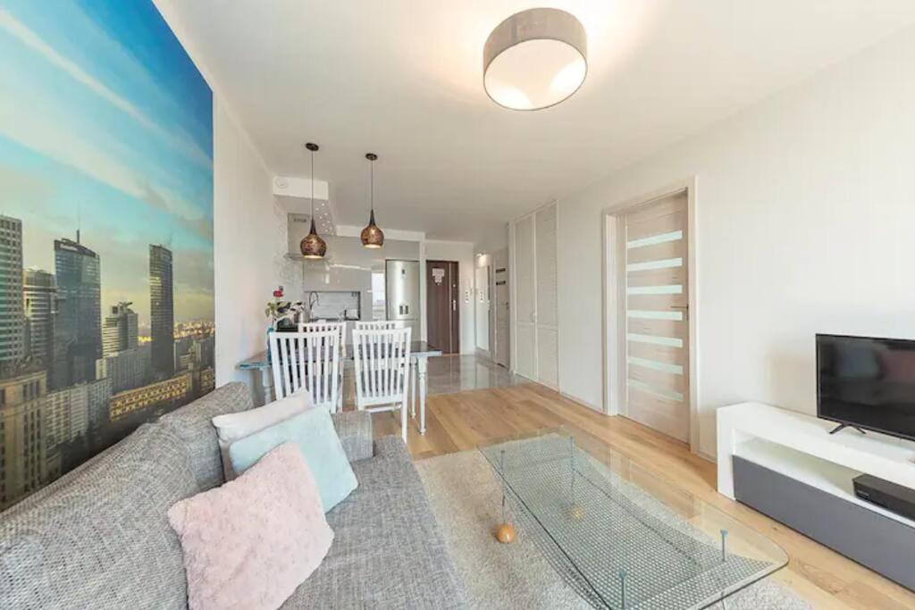 City Center-Comfortable And Stylish Apartment- P2 วอร์ซอ ภายนอก รูปภาพ
